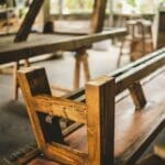 Lemn antichizat cu ceai, otet si lana de otel in 24h