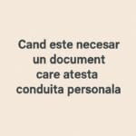 Eliberare Certificat de Integritate Comportamentala Online