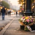 Buchete de flori în spațiul public – artă sau gest efemer?