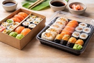 Care e diferența reală dintre cutiile din carton și cele din plastic pentru sushi?