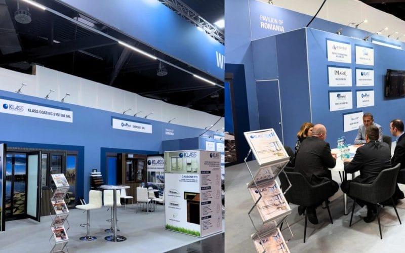Compania Românească producătoare de profile PVC, Klass Coating System, prezentă la FENSTERBAU FRONTALE 2026
