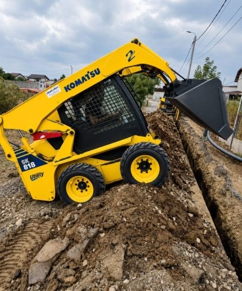 Ai nevoie de săpături rapide? Închiriază un bobcat cu operator