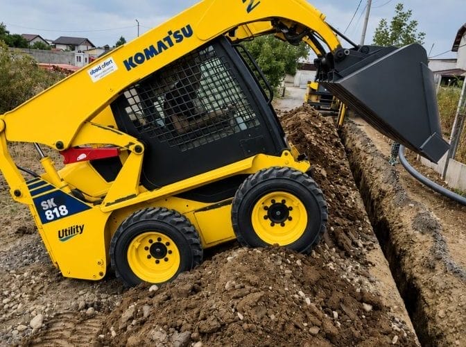 Ai nevoie de săpături rapide? Închiriază un bobcat cu operator